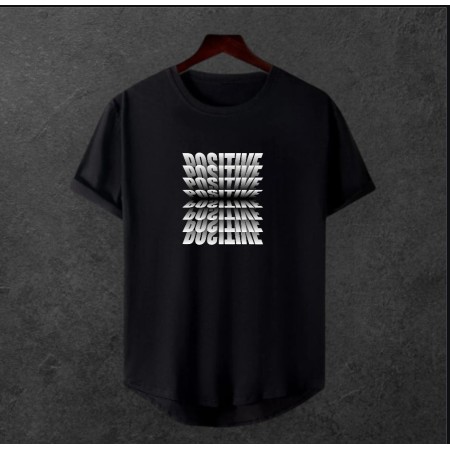 Unisex Oversize Modern Boy Pamuklu Etek Oval Siyah Baskili T-shirt Unisex Oversize Modern Boy Pamuklu Etek Oval Siyah Baskili T-shirt